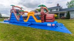 60' Tropical Adventure Obstacle Course (Wet or Dry)