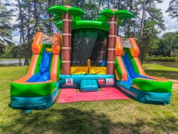 PXL 20250607 180844263.MP 1754924498 Oasis Bounce House Slide Combo (Wet or Dry)
