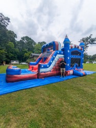 PXL 20250802 200618881 1754924877 Old Glory Bounce House Slide Combo (Wet or Dry)